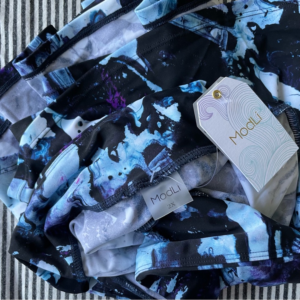 Modli.  Flowy Swim Skort.